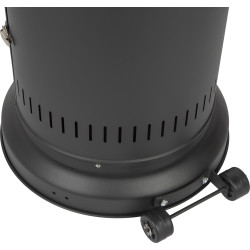 Chauffage de terrasse au gaz noir 11 kW PRACTO GARDEN Chauffage de terrasse au gaz noir 11 kW PRACTO GARDEN