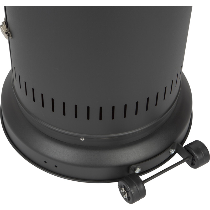 Chauffage de terrasse au gaz noir 11 kW PRACTO GARDEN Chauffage de terrasse au gaz noir 11 kW PRACTO GARDEN