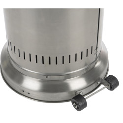 Chauffage de terrasse au gaz inox 11 kW PRACTO GARDEN