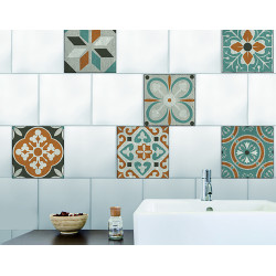 Sticker Cesena 15 x 15 cm 6 pièces Sticker Cesena 15 x 15 cm 6 pièces