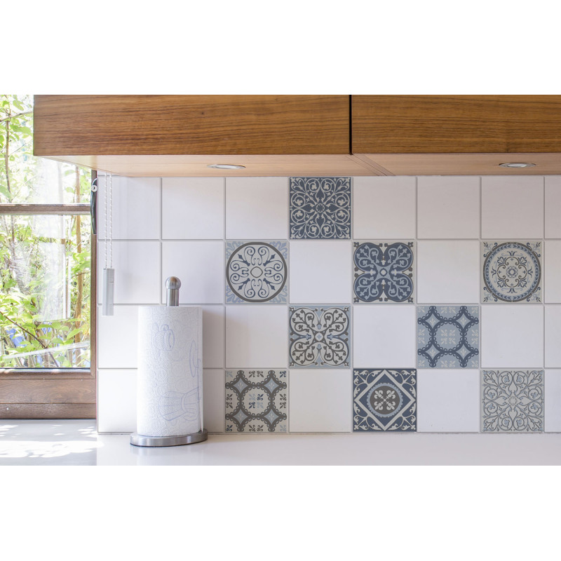 Sticker Coimbra 10 x 10 cm 9 pièces Sticker Coimbra 10 x 10 cm 9 pièces