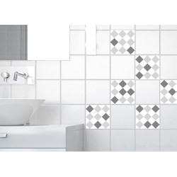 Sticker Scacchiera 10 x 10 cm 9 pièces