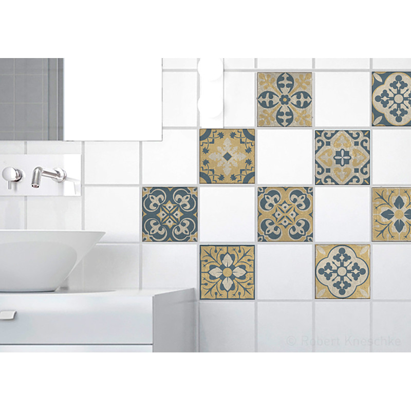 Sticker Celleta 10 x 10 cm 9 pièces