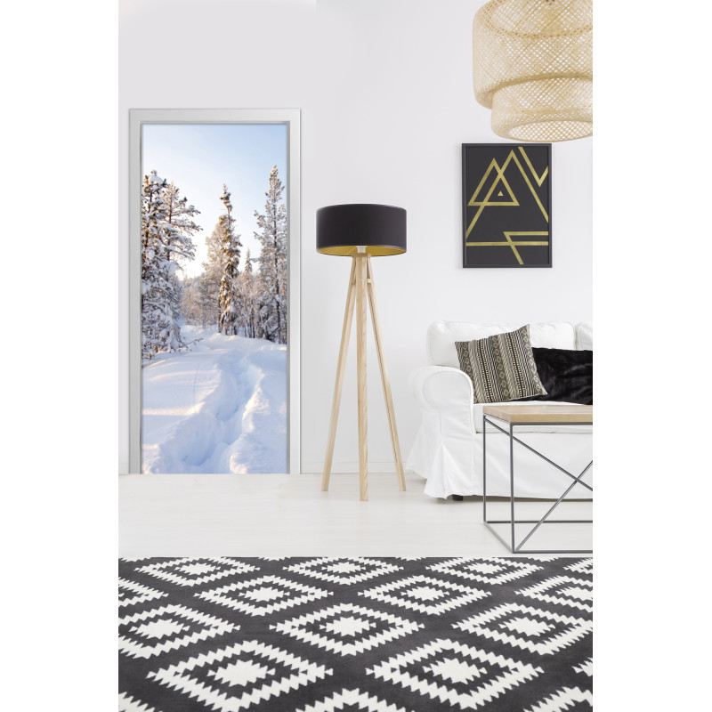 Sticker de porte trompe l'oeil Andolla 83 x 240 cm Sticker de porte trompe l'oeil Andolla 83 x 240 cm