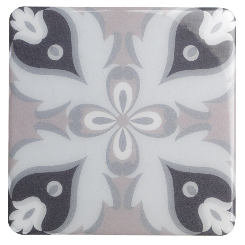 Sticker dômé Lazzaro Aurore 15 x 15 cm 4 pièces