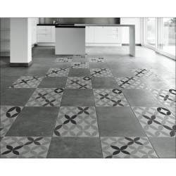 Sticker de sol Céramique 30 x 30 cm 2 pièces