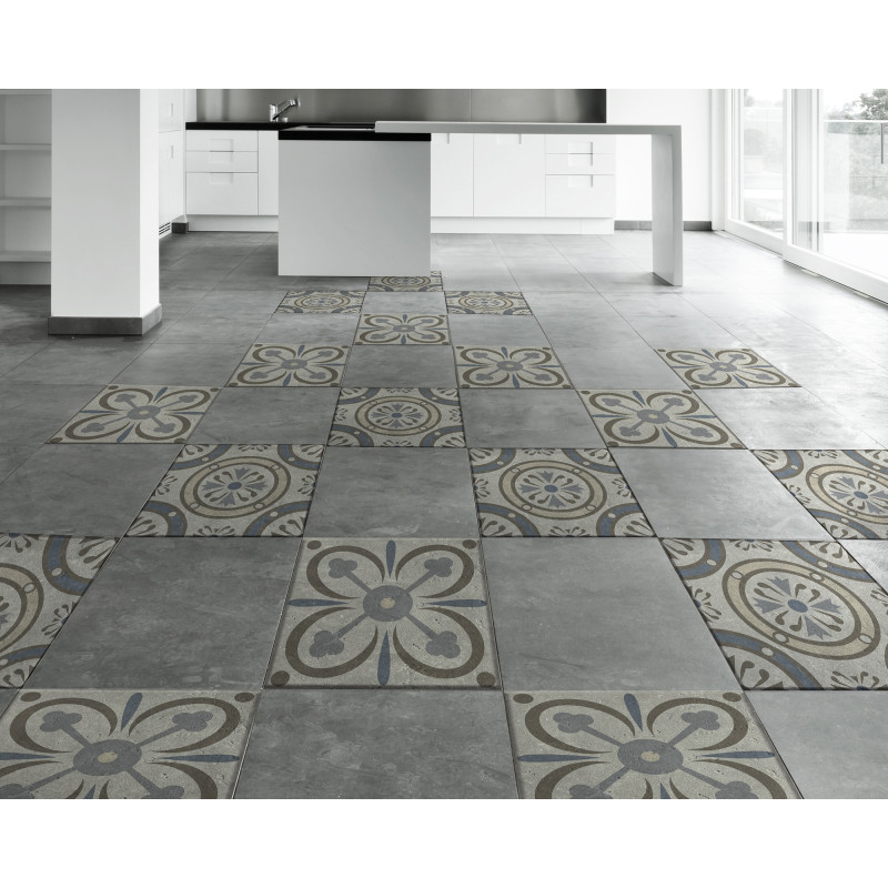 Sticker de sol Borgatella 30 x 30 cm 2 pièces