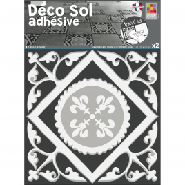 Sticker de sol Nocelletto 20 x 20 cm 2 pièces