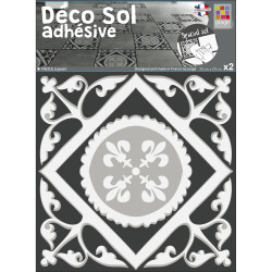 Sticker de sol Nocelletto 20 x 20 cm 2 pièces Sticker de sol Nocelletto 20 x 20 cm 2 pièces