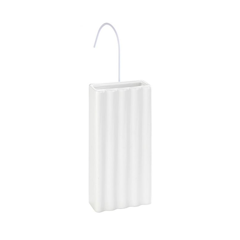 Blanc Forme Ovale humidificateur en céramique com-four® 3 évaporateurs de radiateur 