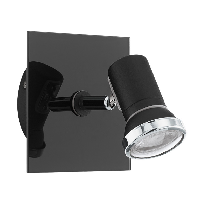 Applique murale noire Tamara1 LED GU10 3,3 W EGLO