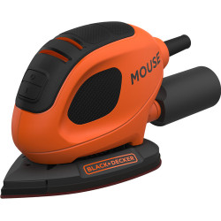Ponceuse de détail électrique Mouse BEW230 55 W BLACK+DECKER Ponceuse de détail électrique Mouse BEW230 55 W BLACK+DECKER