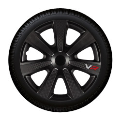 Enjoliveur VR Carbon noir 16 – Lot de 4 pièces | GORECKI Enjoliveur VR Carbon noir 16 – Lot de 4 pièces | GORECKI