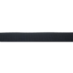 Sangle Polypropylène Noire 25mm – Vente au Mètre | CHAPUIS

