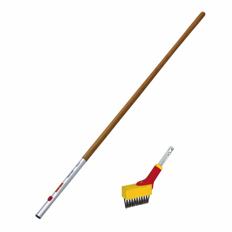 Brosse à joint avec manche interchangeable 140 cm WOLF-GARTEN