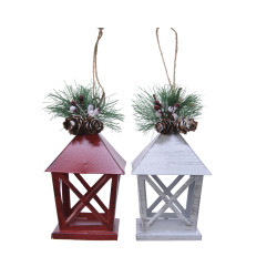 Lanterne en fer à suspendre DECORIS – Éclairage d'ambiance

