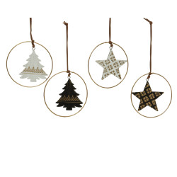 Cercle à suspendre Ø 10 cm DECORIS – Déco festive | DECORIS

