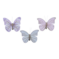 Papillon à clipser DECORIS – Décoration Festive

