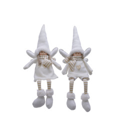 Figurine enfant jambes flexibles 40cm DECORIS – Déco Noël