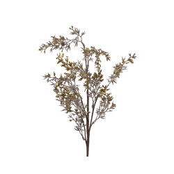 Branche dorée pailletée 70 cm – Déco Noël | DECORIS