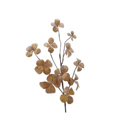 Branche pailletée et enneigée 70 cm – Déco Noël Magique

