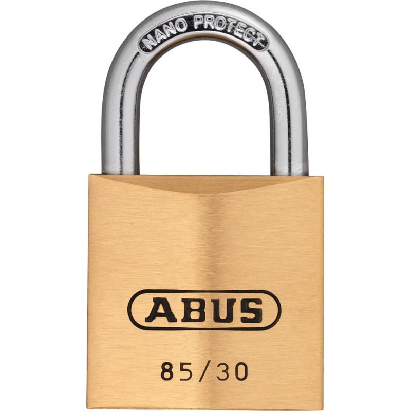 Cadenas à clé en laiton série 85 30 x 51 mm ABUS