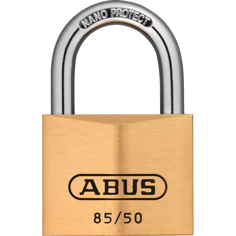 Cadenas à clé en laiton série 85 50 x 77 mm ABUS