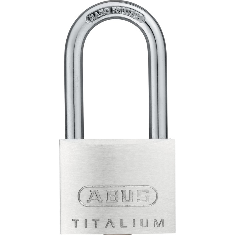 Cadenas à clé en titalium avec anse haute 40 x 40 mm ABUS