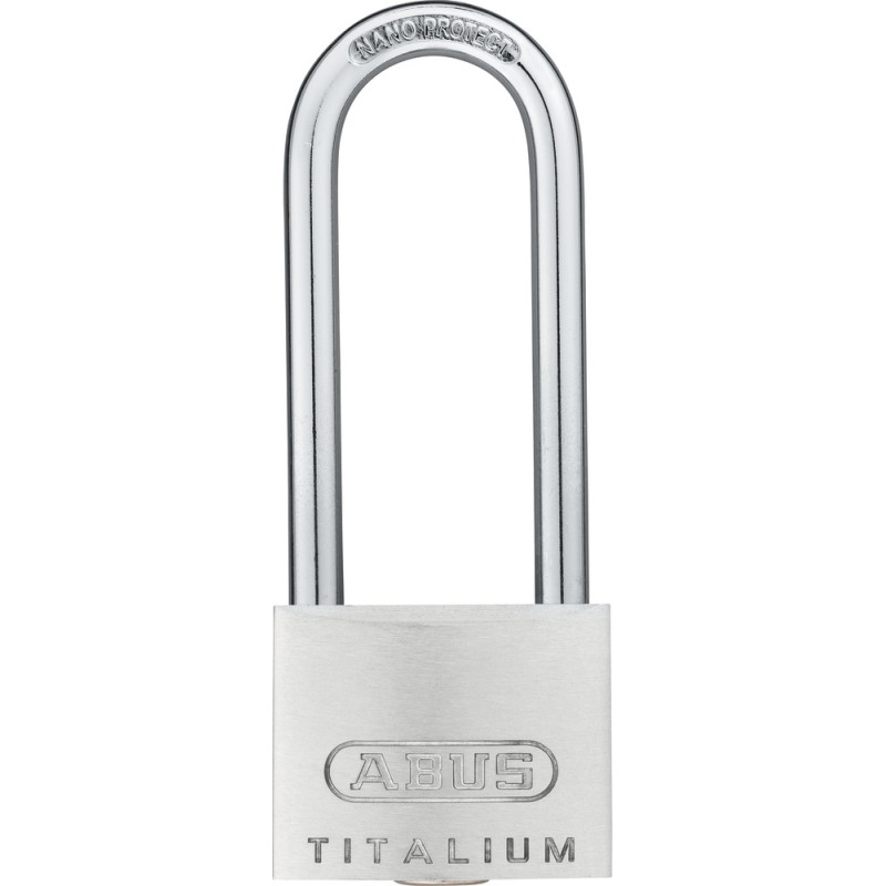 Cadenas à clé en titalium avec anse haute 40 x 63 mm ABUS