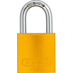 Cadenas Aluminium ABUS Jaune 40mm – Sécurité Fiable