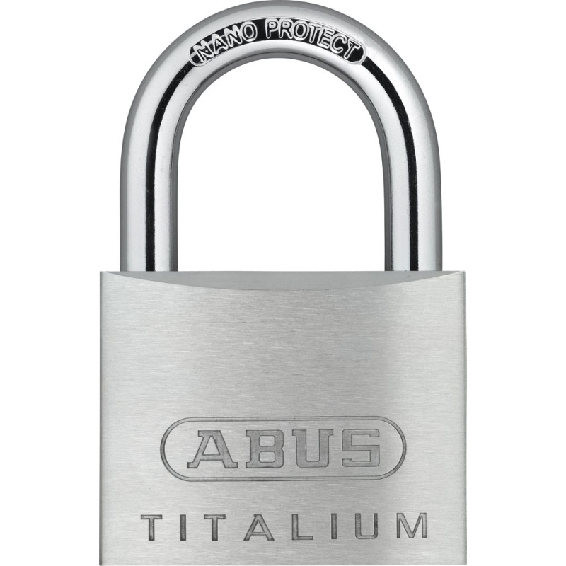 Cadenas à clé en titalium 50 x 77 mm ABUS