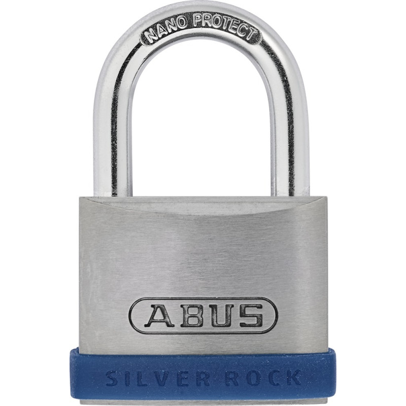 Cadenas à clé en zinc Silver Rock 40 mm ABUS