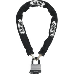 Chaîne antivol pour vélo avec cadenas Ø 6 mm x 90 cm ABUS