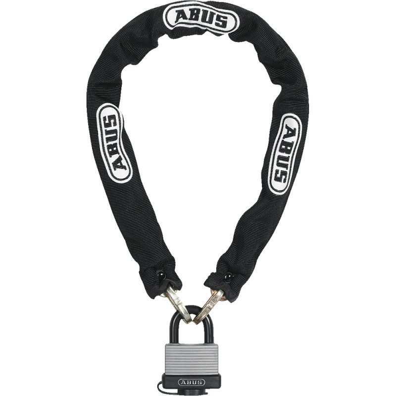 Chaîne antivol pour vélo avec cadenas Ø 6 mm x 90 cm ABUS