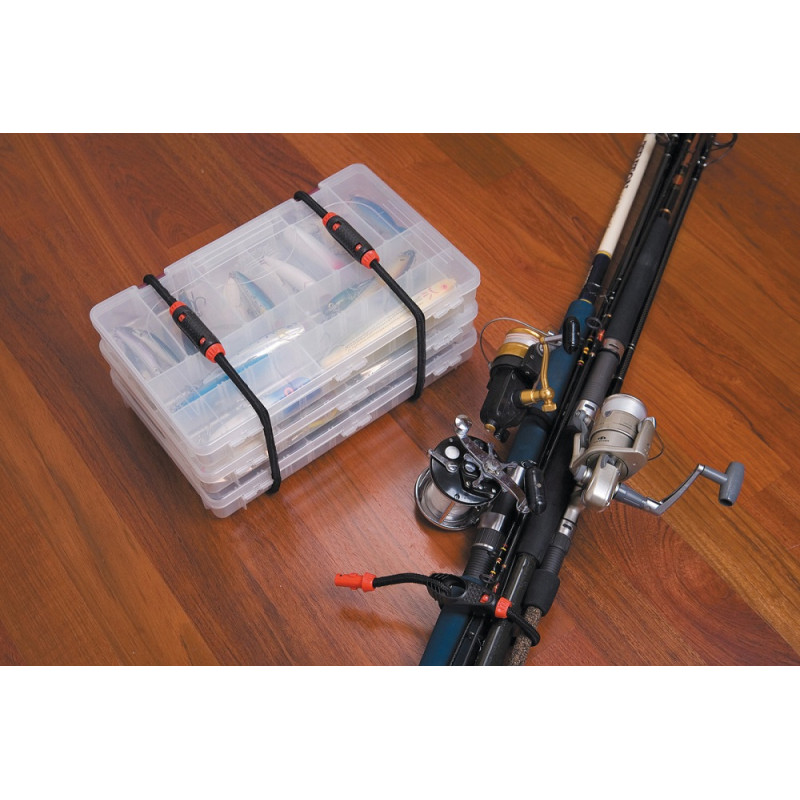 Set d'élastiques universels avec attaches 15 pièces ABUS Set d'élastiques universels avec attaches 15 pièces ABUS