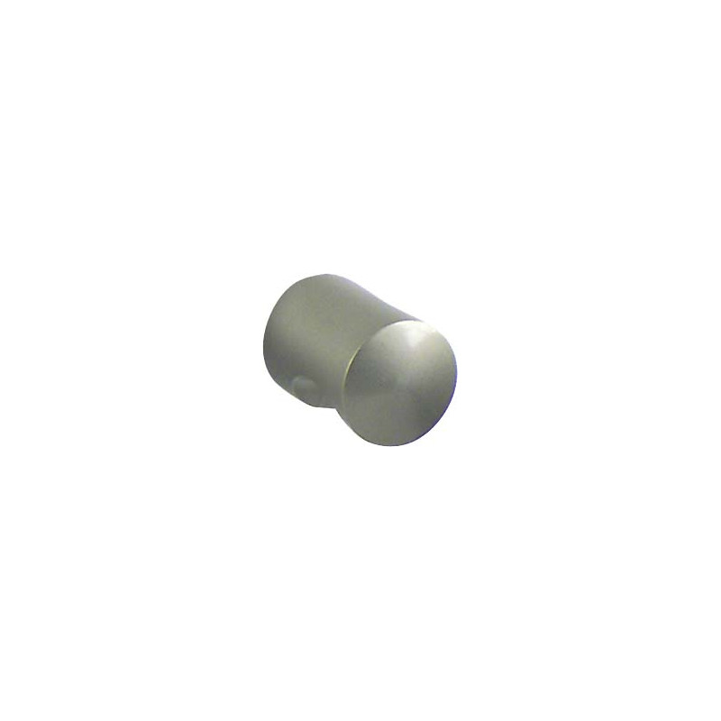 Bouton cylindrique en laiton nickelé Ø 18 mm LINEA BERTOMANI