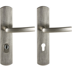 Poignée de porte LINEA BERTOMANI – Aspect inox | LINEA BERTOMANI