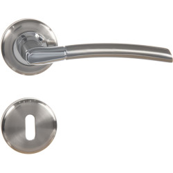 Poignée de porte AccessLine – Aluminium satiné | LINEA BERTOMANI