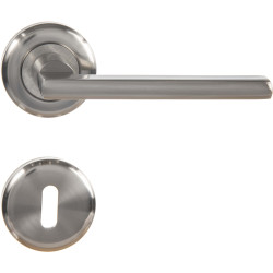 Poignée de porte AccessLine nickelée – Design & Qualité | LINEA BERTOMANI