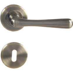 Poignée de porte LINEA BERTOMANI – Zamak Bronze | LINEA BERTOMANI