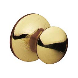 Bouton Laiton Poli Doré Ø 15mm – Élégance | LINEA BERTOMANI