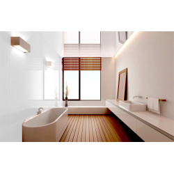Panneau mural de douche Wallfiness blanc 91x203cm | LAFINESS
