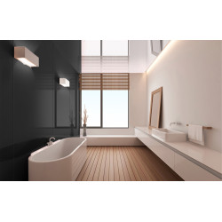 Panneau Mural Douche Wallfiness Noir 91x203cm | LAFINESS