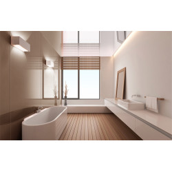 Panneau Mural Douche Wallfiness Argile 121x203cm | LAFINESS