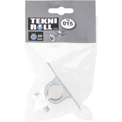 Fixation essieu Ø 20 mm – Roulement fiable | TEKNIROLL