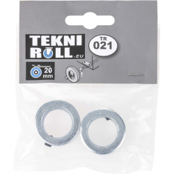 Bague de réglage essieu Ø 20 mm – Lot de 2 pièces | TEKNIROLL