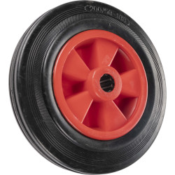 Roue en caoutchouc 20 cm – robuste et durable | TEKNIROLL