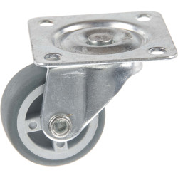 Roulette Pivotante Meuble Ø 30mm – Thermoplastique Robuste | TEKNIROLL