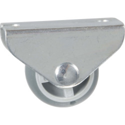 Roulette thermoplastique meuble Ø 25 mm – Fixe et durable | TEKNIROLL
