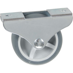 Roulette thermoplastique meuble Ø 50 mm – Fixe et robuste | TEKNIROLL